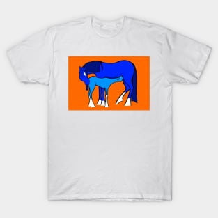 Mare and Foal 8 T-Shirt